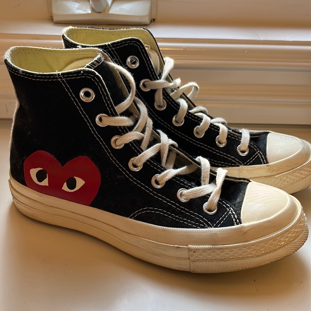 Converse comme de Garçon women’s 7 worn once